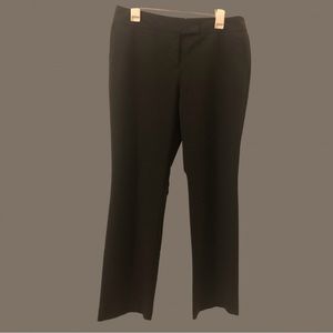 Black slacks, size 10